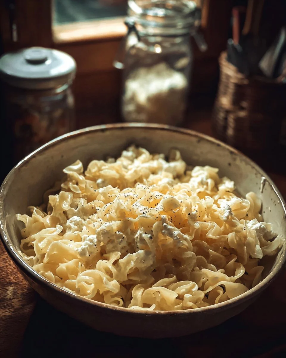Polskie Noodles (Ser twarogowy i Noodles)